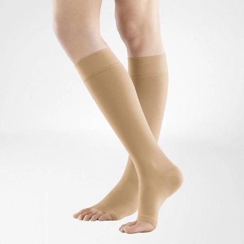 Compression Stockings VenoTrain Knee High Open Toe Compression