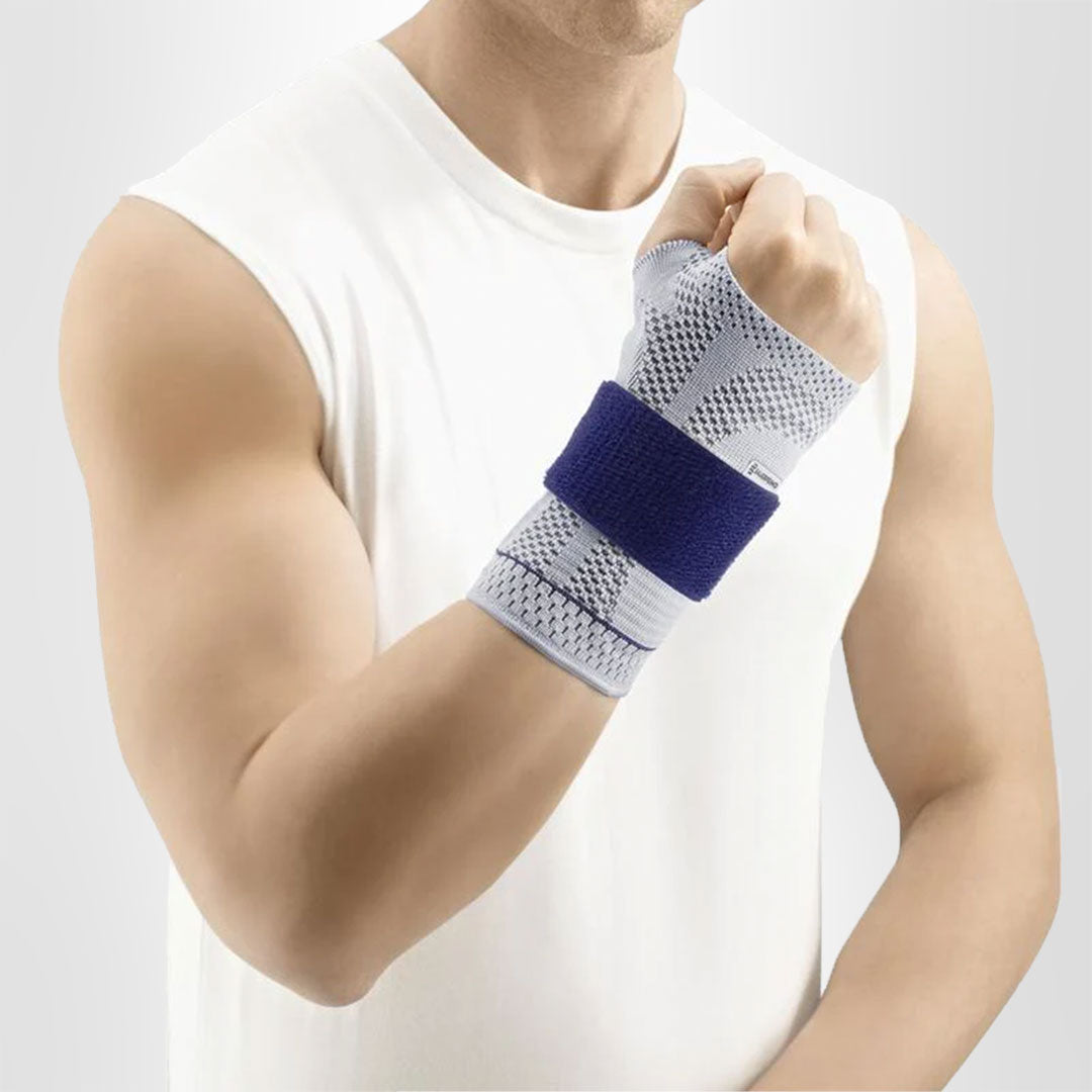Wrist Supports and Braces: ManuTrain Wrist Support - Pain relief for injury  - Bauerfeind Australia