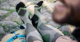 Mens Outdoor Socks Full Length - Bauerfeind Australia 